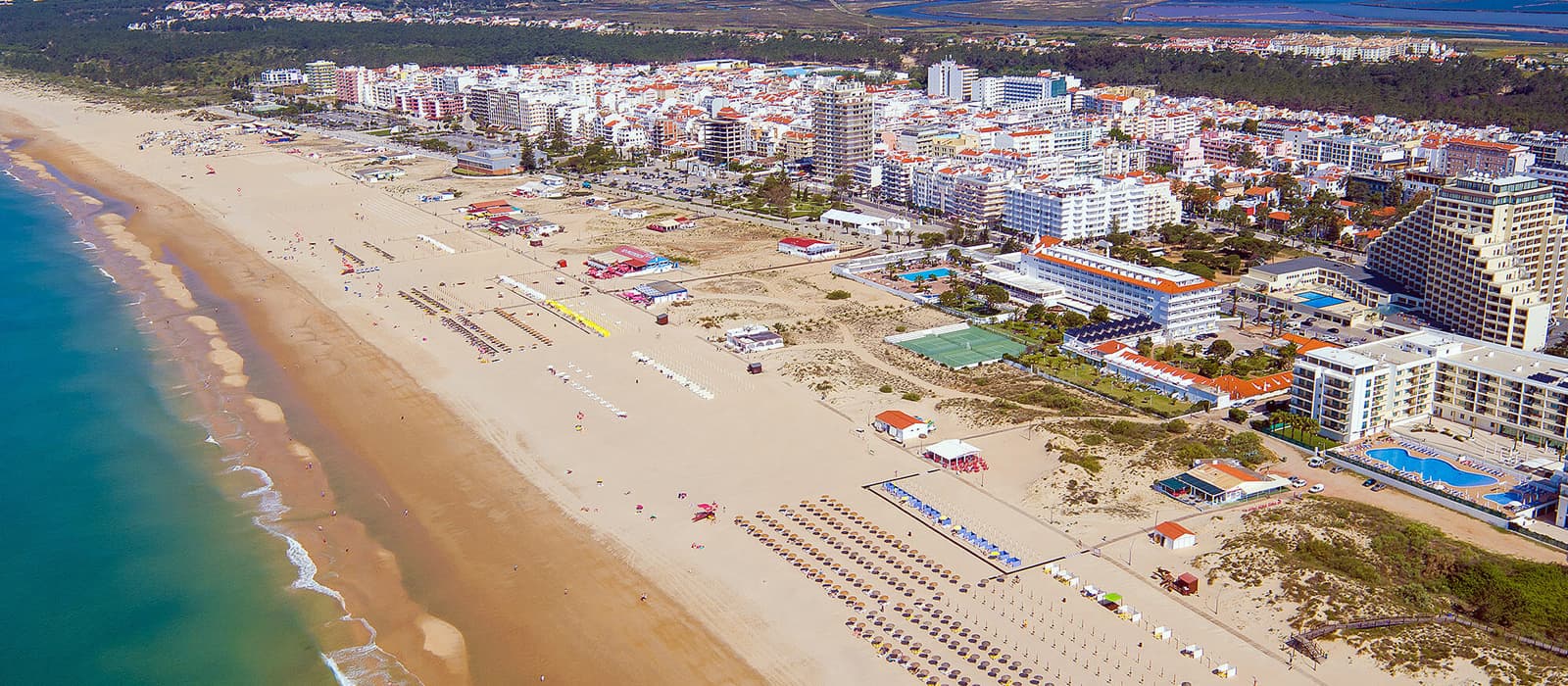 Beach at Monte Gordo
